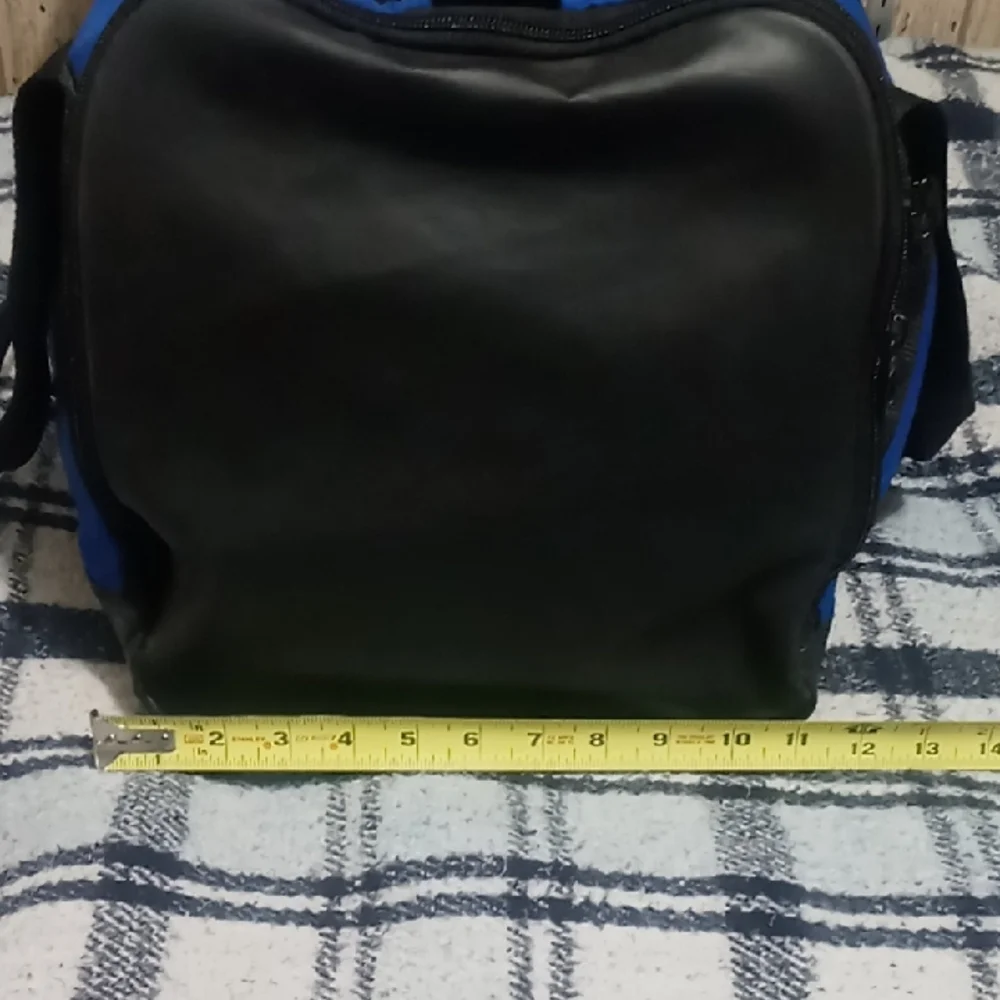 Nike Blue and Black Duffel Bag